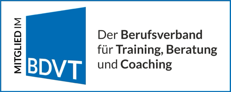 Mitglied im BDVT — Berufsverband für Training, Beratung und Coaching